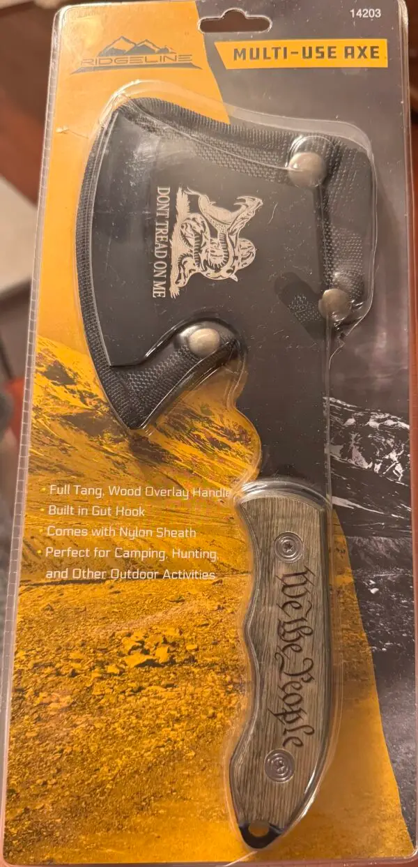 Custom Engraved Full Tang Axe – Craft Your Legend! - Image 2