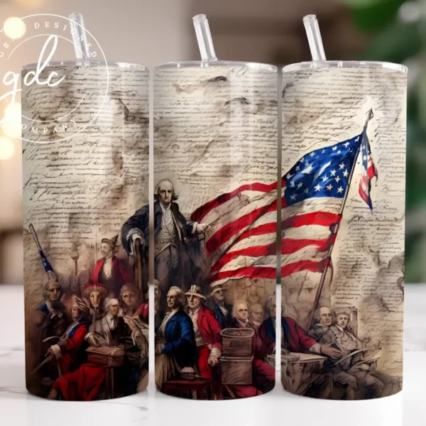 Personalized 20 oz UV Printed Skinny Tumbler – Perfect Custom Gift